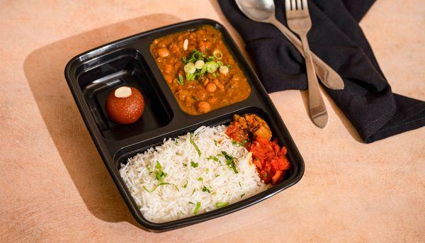 Chana Masala Lunch Box