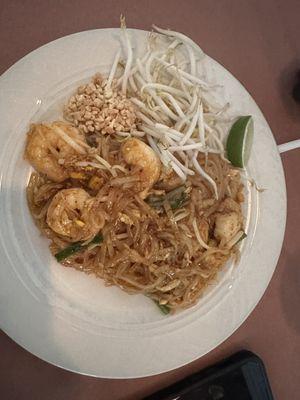 Shrimp pad Thai...delicious!