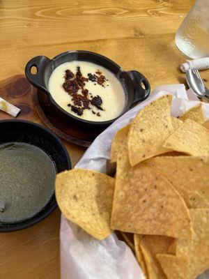 Queso with chorizo