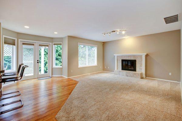 Raleigh carpet and hardwood floor installation.