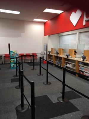 New pharmacy area