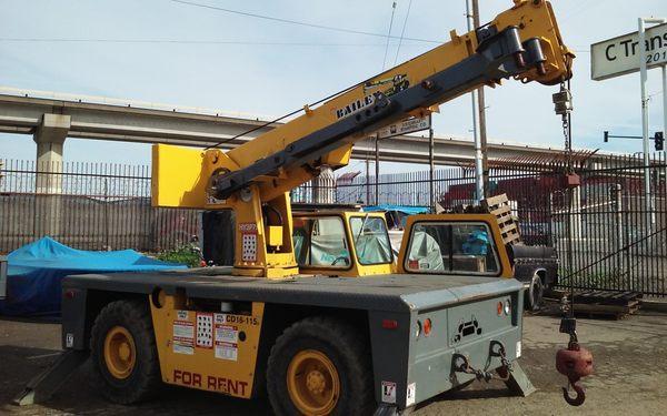 8-ton carry deck crane for rent.