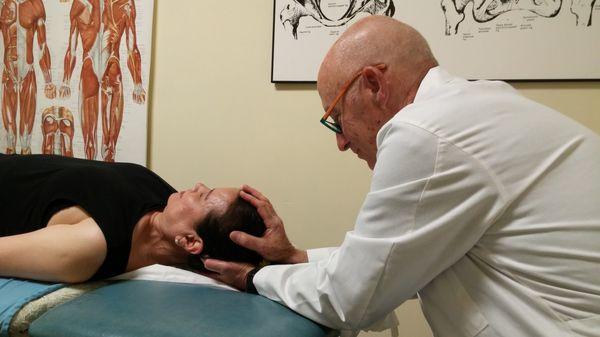 Craniosacral manipulation