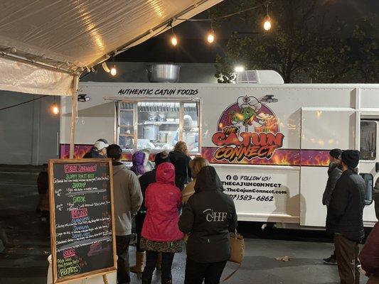 The Cajun Connect truck on opening night!