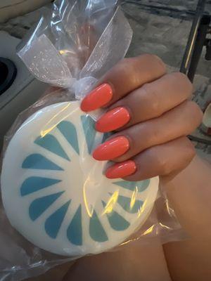 Shellac nails