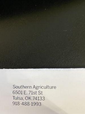 Southern Agriculture