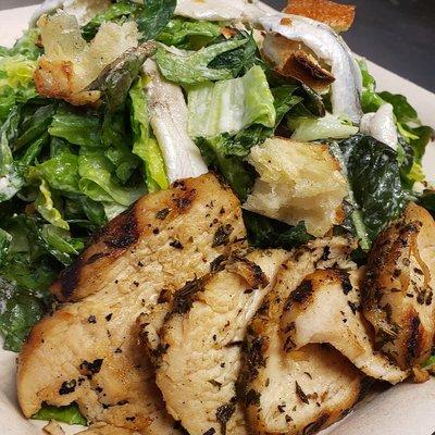 Chicken Caesar salad