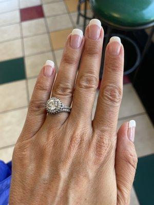 French gel manicure