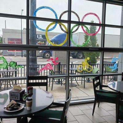 Louisville is definitely in the Olympic spirit!