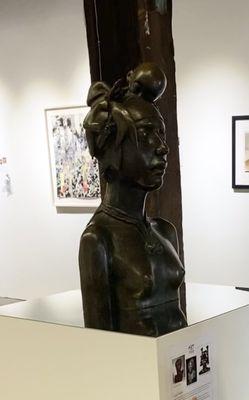 Our pick of the day: Bronze statue, "On Her Mind"