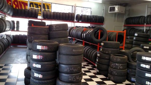 Used Tires Selection