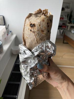 Mix Gyro Sandwich (substituted Whole Wheat Wrap)