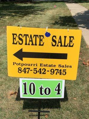 Potpourri Estate Sales