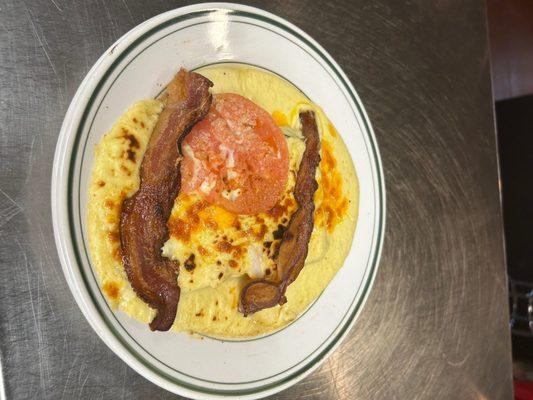 Item on special. Hot Brown.