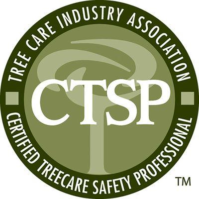 Certified Tree Safety Professional on Staff