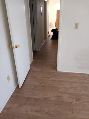 Vinyl plank installation