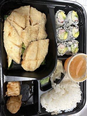 Crispy Fish Lunch Bento Box