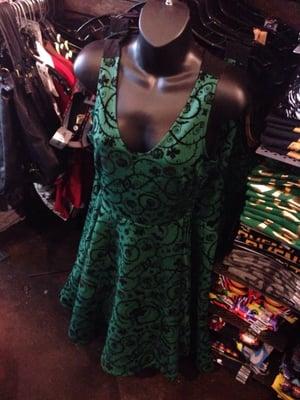 Poison ivy dress