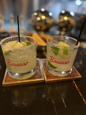 Caipirinha cocktails