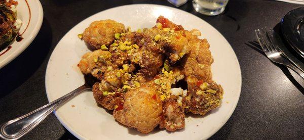 Fried cauliflower