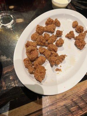 fried Alligator bites