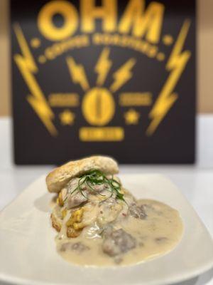 Sunday Brunch Popup by Proper Plates biscuits & gravy