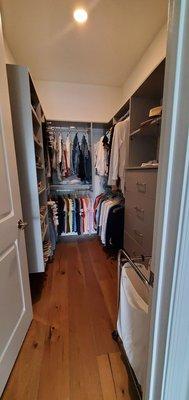 Master closet