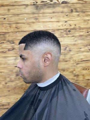 Razor sharp high skin drop fade by Jimmy