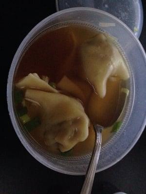 Wonton soup