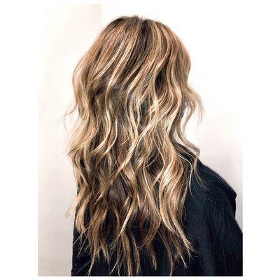 Balayage Beach Waves.