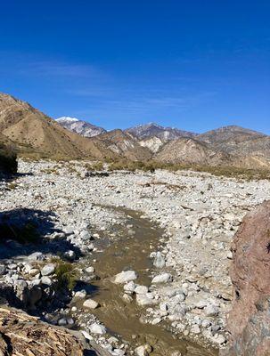 Hike towards red dome