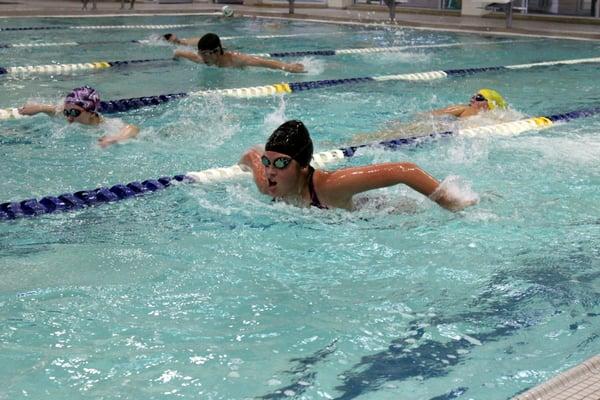 Lap swim year round at the City of Brenham - Blue Bell Aquatic Center