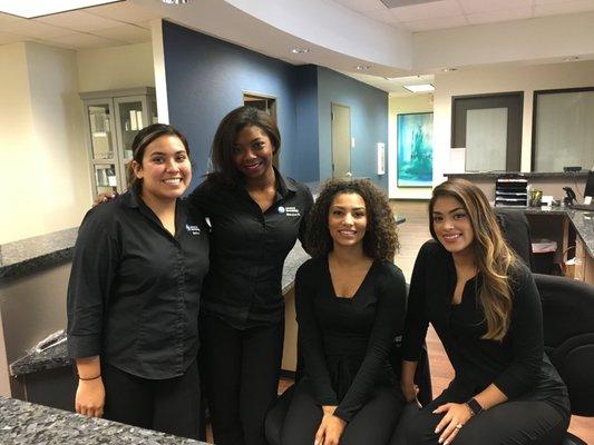 Meet the front desk staff at Advanced Dermatology in Katy, TX!