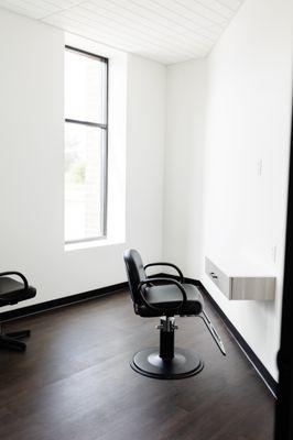 Private Salon Suite 
 large suite with beautiful  windows