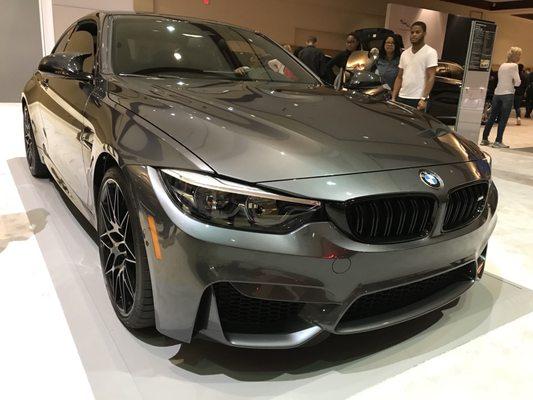 Bmw m4 at Tampa Bay New car and truck auto show presented by Motor Trend Magazine, Downtown Tampa