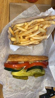 Chicago Dog w/ Fries