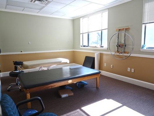 spacious therapy rooms