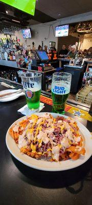 Irish Nachos without the Peas