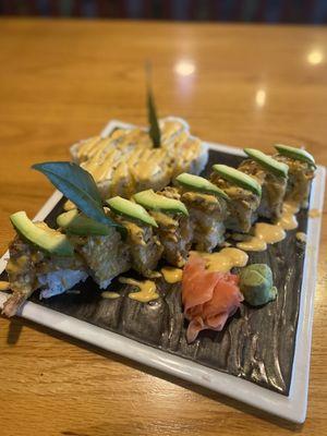 Jumbo Crab Cake Sushi Roll & T&T Roll