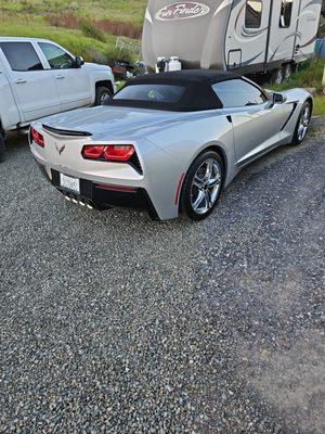 My new-to-me C7 convertible.