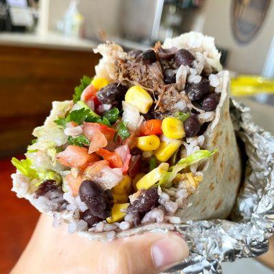 Paniolo steak burrito