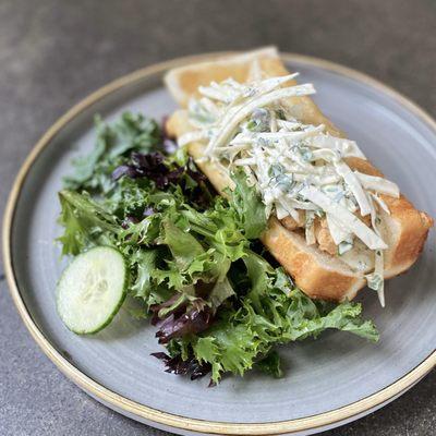 Crispy Fried Cod Roll