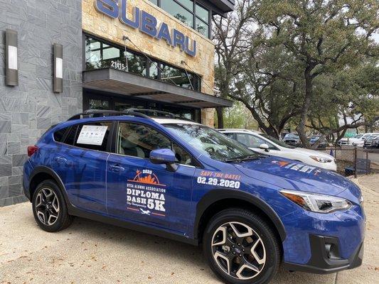 Subaru Dominion supporting our local community.