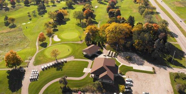 Drone photo of Alpine Golf Club