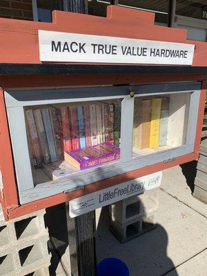 I love any place that has a Little Free Library outside!