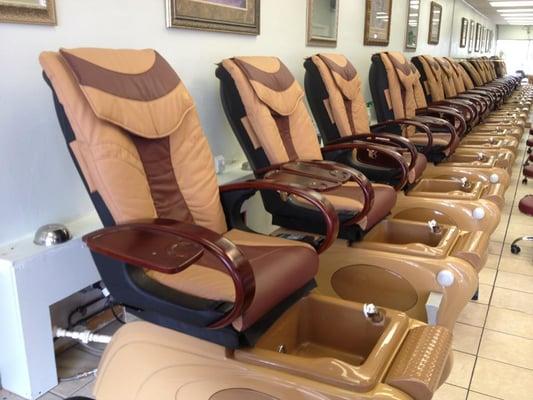 Come try our brand new pedicure spa chairs!