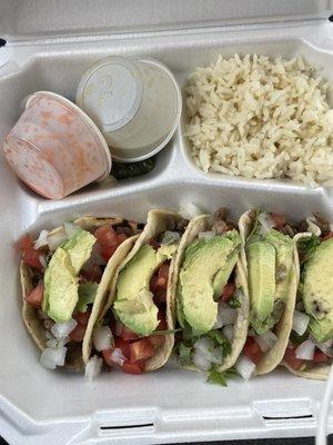 Beef tacos