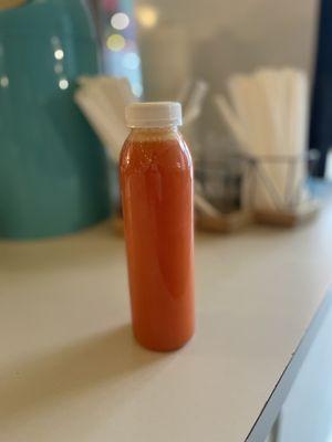 Strawberry fields pressed juice