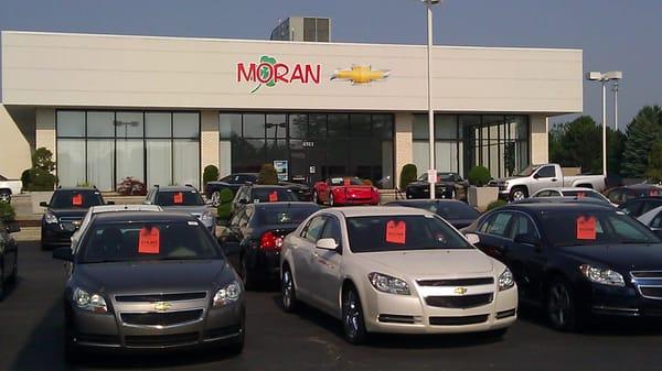 Moran Chevrolet. Where you always get... "The Best Price PERIOD!"