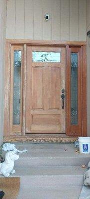 Front Door Refinishing